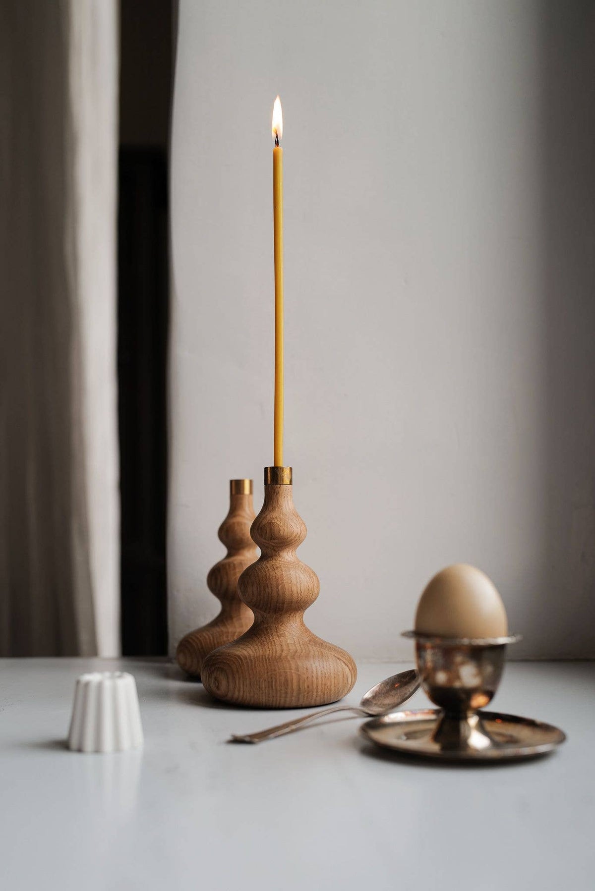 BEEWAX CANDLE | slim rainbow