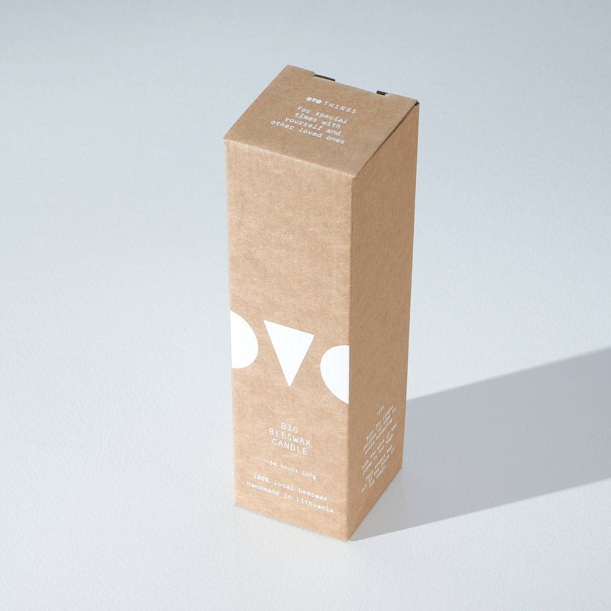 BEESWAX CANDLE | medium
