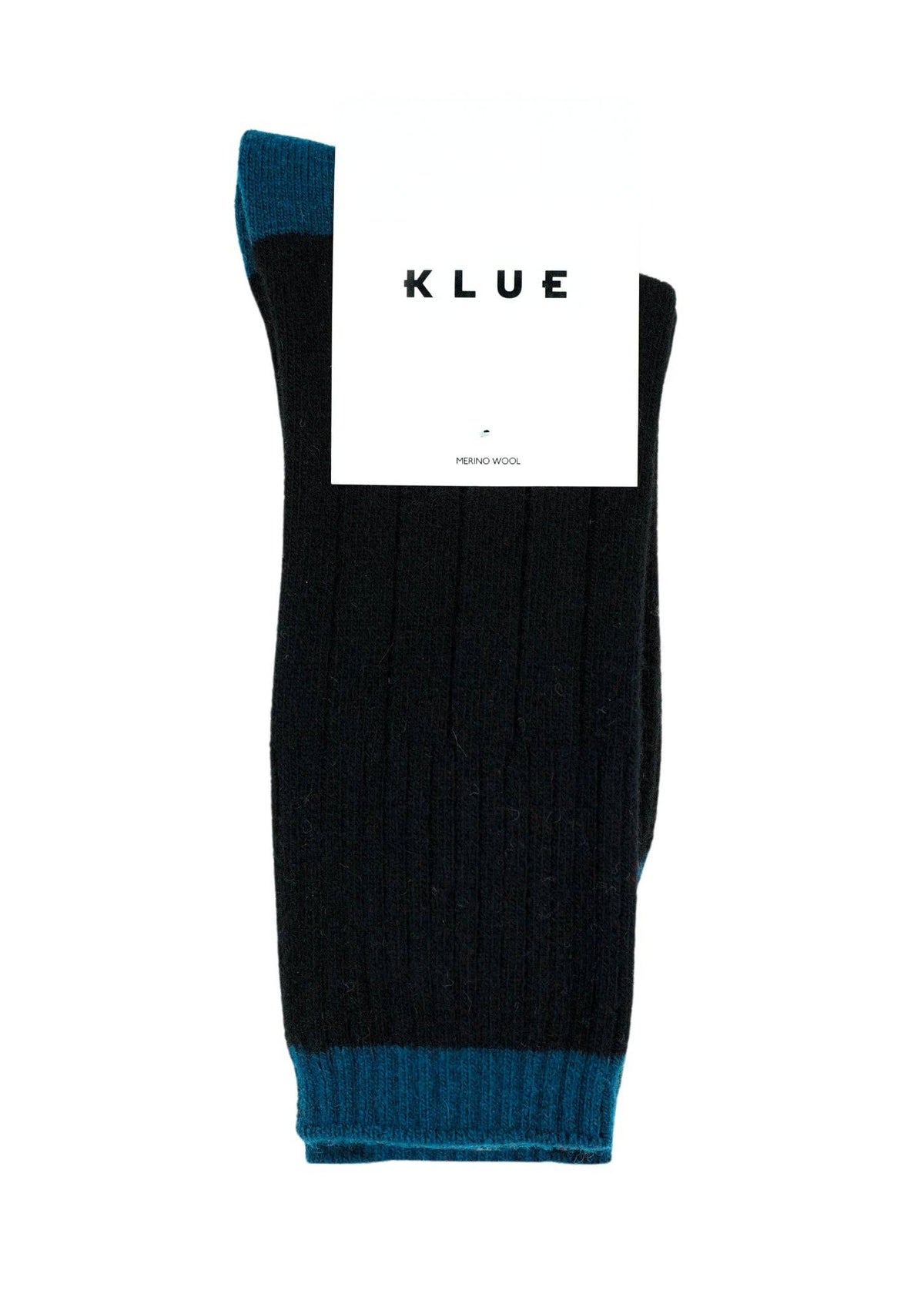 PREMIUM SOCKS | Merino wool black & blue 36-40