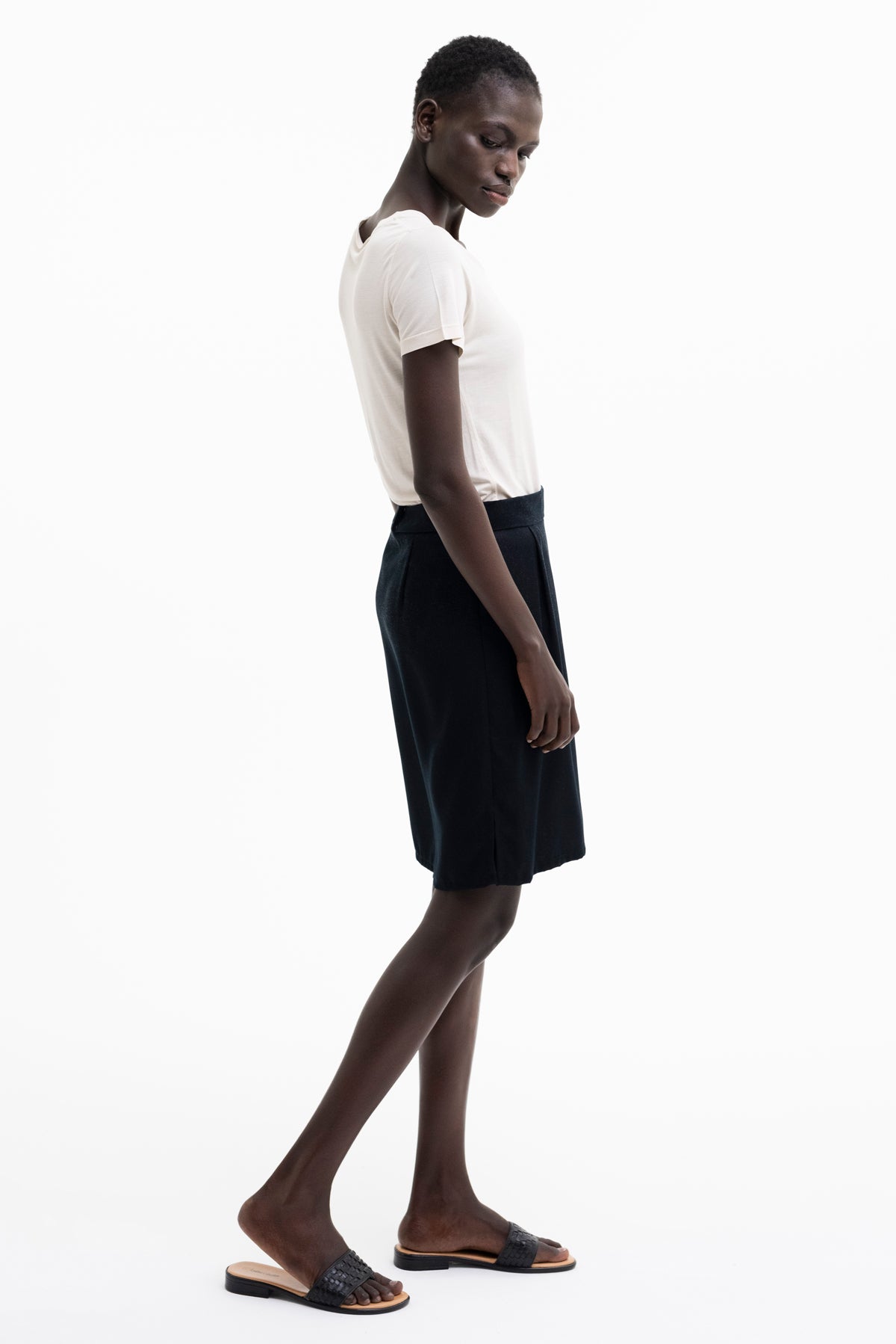 PENCIL SKIRT | Tencel™ lyocell black
