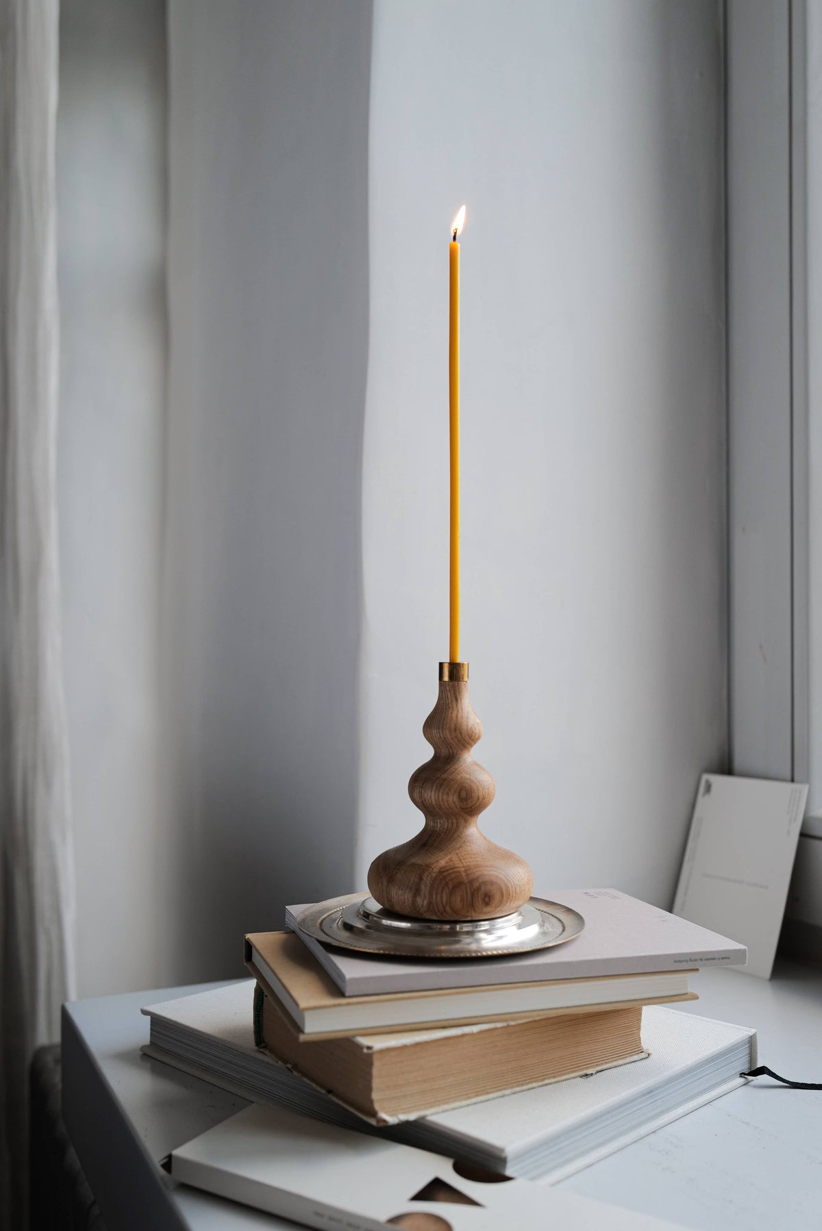BEEWAX CANDLE | slim rainbow