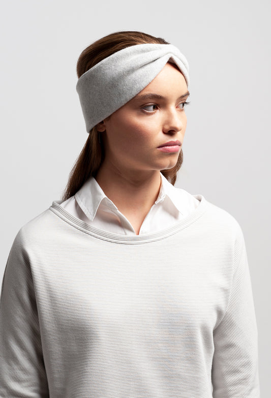HEADBAND | cotton fleece dusty grey